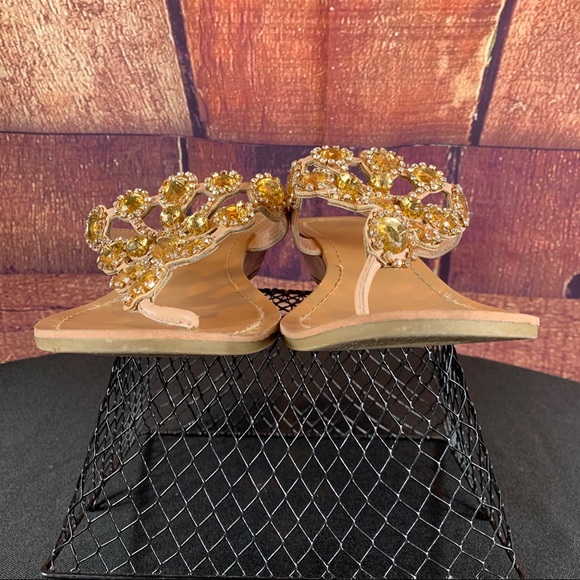 MADELINE STUART Gemstone & Rhinestone Sandals - Picture 4 of 12